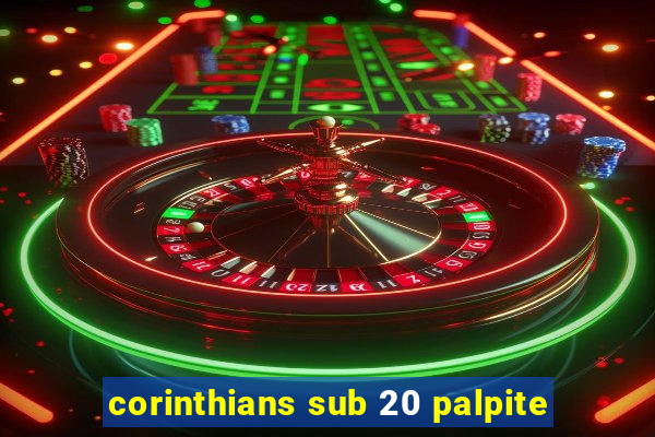 corinthians sub 20 palpite